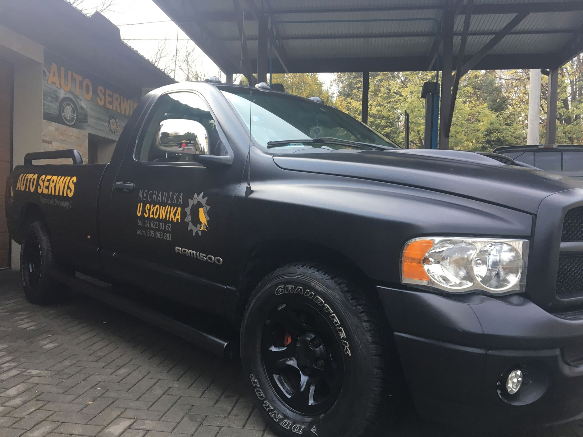 Firmowy pickup Dodge Ram - Mechanika u Słowika Tarnów